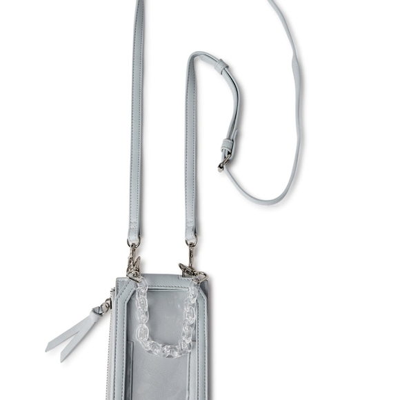 No Boundries Women's Phone Crossbody Bag Multi Tie-Dye Long Strap NWT - Picture 2 of 10